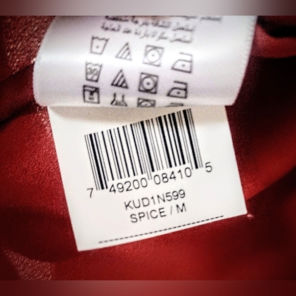 NWOT BCBGeneration Collared Button Up Blouse, Salmon, Medium, Perfect Condition! - Picture 11 of 11